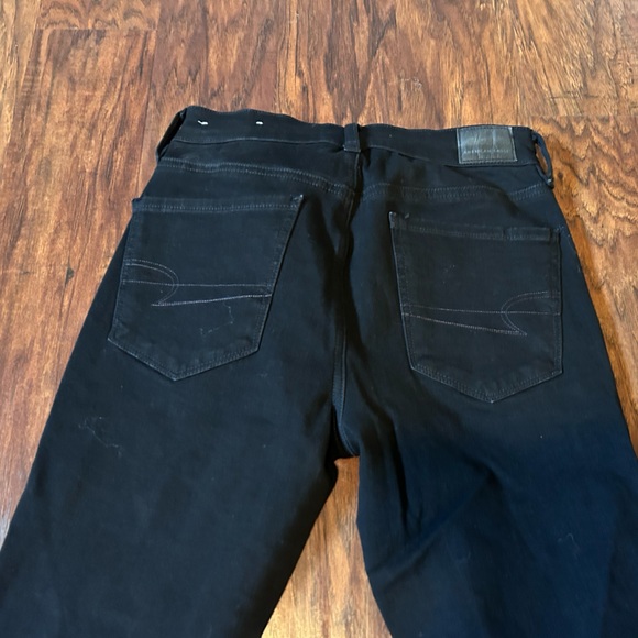 EUC Black American Eagle jeggings, size 6 x-short 🖤 - Picture 2 of 8